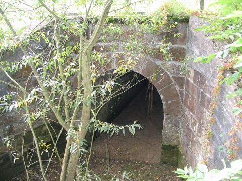Bachdurchlass vor Friedland