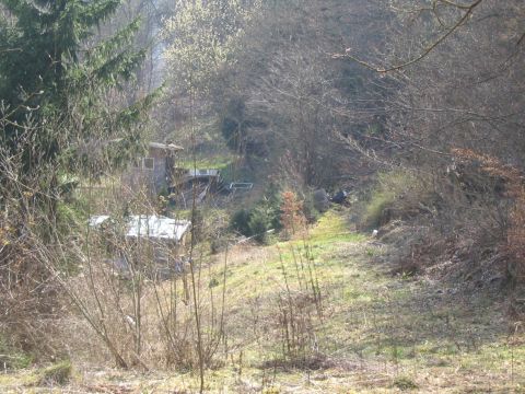 Trasse hinter dem Tunnel
