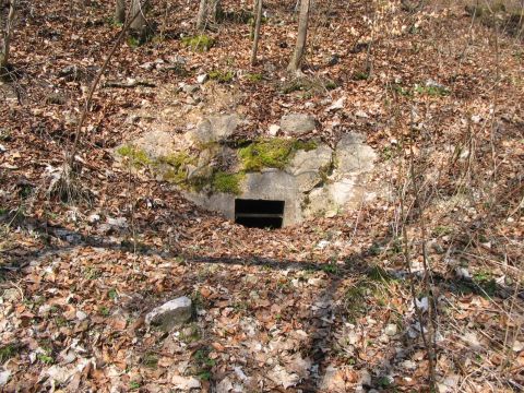 Eingang des Frderbandtunnels