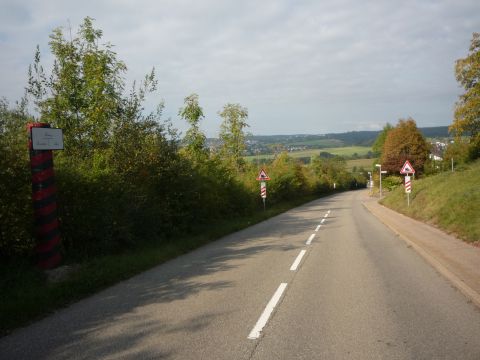 Mglicher Abzweig von der Bahnlinie nach Freudenstadt