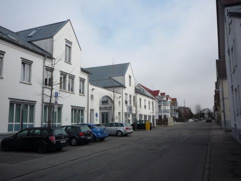 Zufahrt zum Straenbahndepot Nellingen