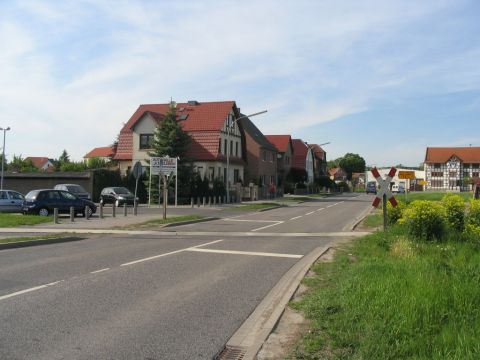 Bahnbergang in Ebeleben