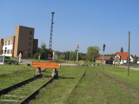 Abzweig beim Kieswerk