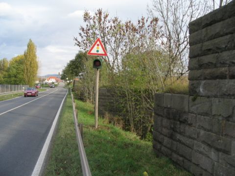 Geplante Autobahnbr�cke