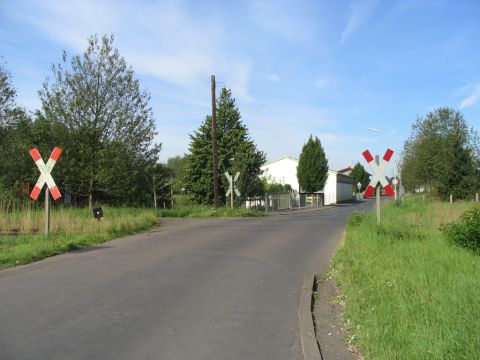 Bahnbergang in Hungen 2