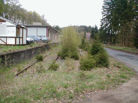 Zweigleisiger Abschnitt und weitere Verladeeinrichtungen
