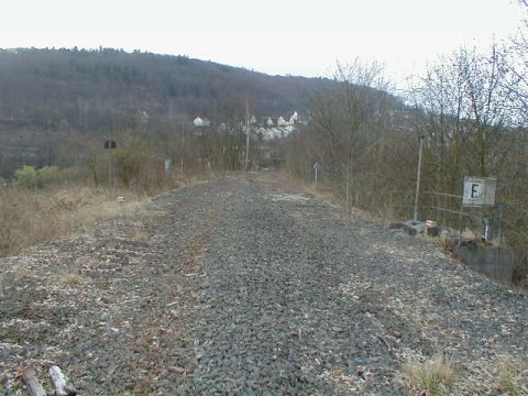 Abzweig der Hafenbahn