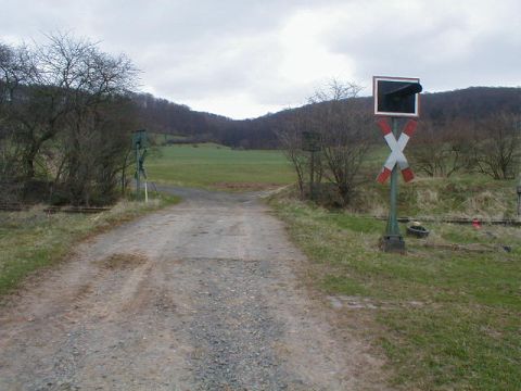 Feldwegbergang