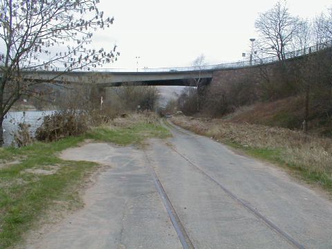 Ende der Hafenbahn