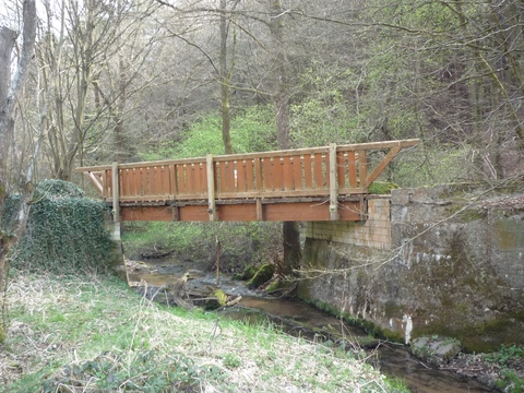 Brcke ber den Eckbach