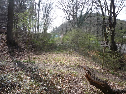 Bahnbergang zwischen Grnstadt und Sausenheim