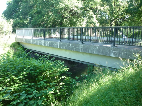 Br�cke �ber den Hardtbach