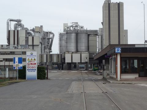 Werkseinfahrt Roquette Frres