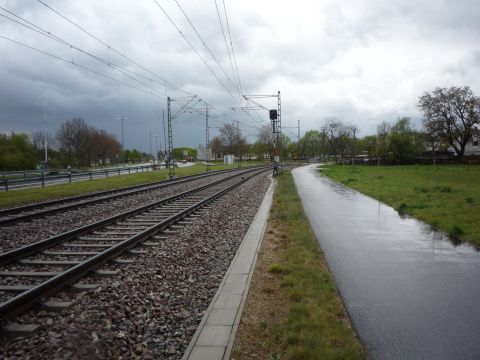 Abzweig der alten Trasse