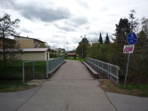 Brcke ber den Pfinz-Entlastungskanal