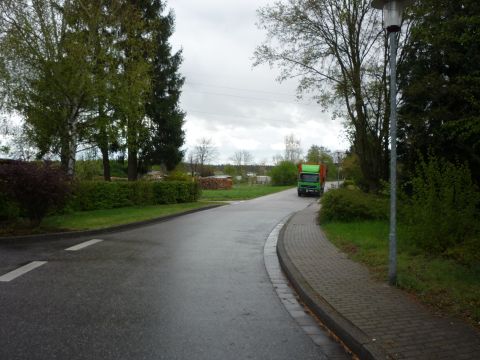 Bahnbergang ber den Melenweg