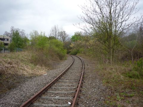 Anschlussgleis zum Industriegebiet Mhlburg