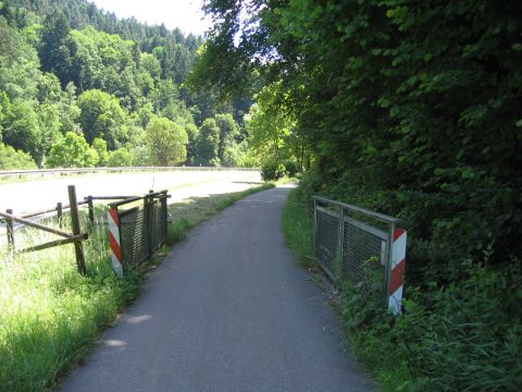 Brcke ber den Bach von Hinterholz