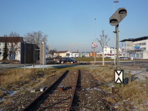 Bahnbergang ber die Georg-Fischer-Strae