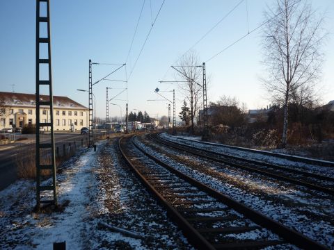 Zufahrt zum Industriegebiet