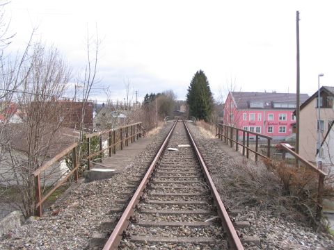 Straenbrcke vor Altshausen