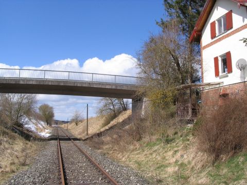 Straenbrcke in Ostrach