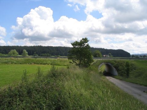 Ehemaliger Bahnbergang ber die L 318
