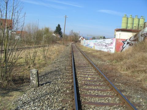 Abzweig zum Gterbahnhof Baienfurt