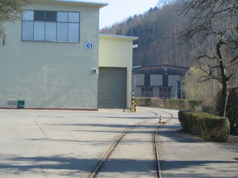 2. Werkseinfahrt der Papierfabrik