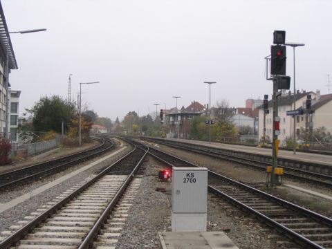 Ausfahrt aus Friedrichshafen