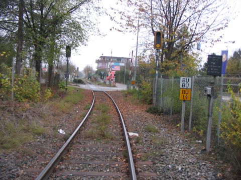 Bahnbergang Friedrichshafen Flugplatzstrae