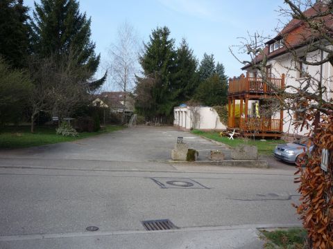Ehemalige Bahnbergang ber die Ringstrae