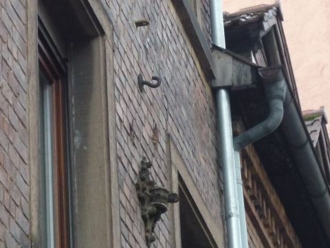 Entlang der westlichen Karl-Friedrich-Straße