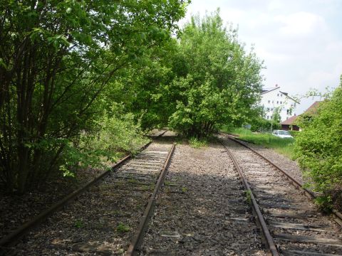 Abzweig zum Lokschuppen