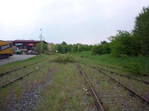 Rangiergleise C&A-Verteilzentrum