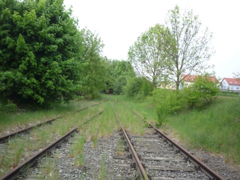 Rangiergleise C&A-Verteilzentrum