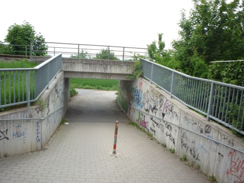 Brcke bei der Schillstrae/Gneisenaustrae