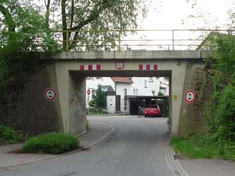 Brcke ber den Wiesenweg