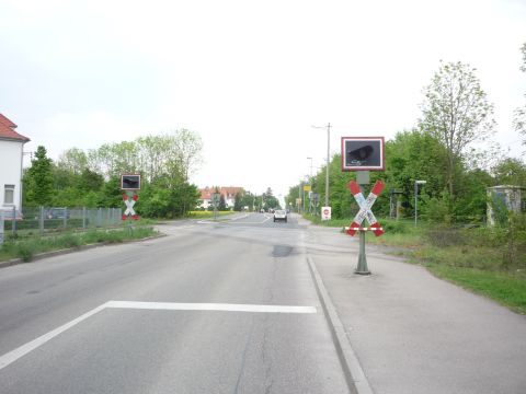 Bahnbergang ber die Osterholzallee