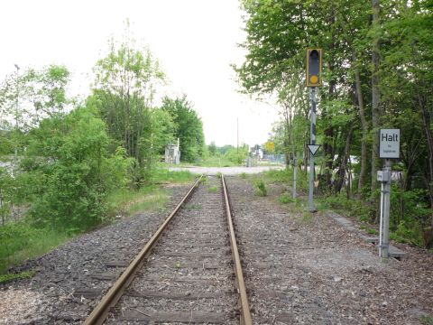 Bahnbergang ber den Waldcker