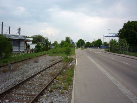 Zufahrt zur Firma Lotter