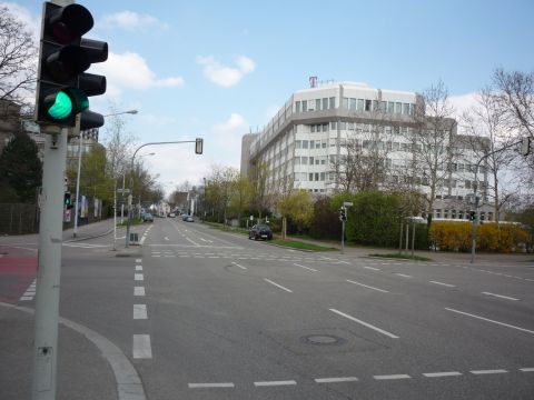 Zufahrt zum Werk Sdzucker AG