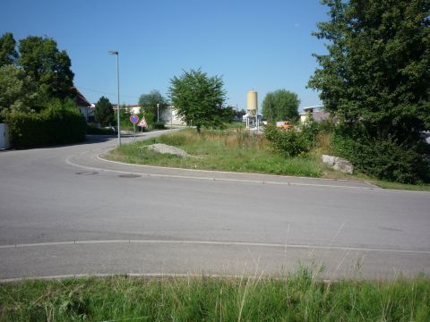 Bahnbergang ber die Hauptstrae