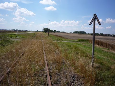 Bahnbergang zwischen Oberwiler und Gerabronn