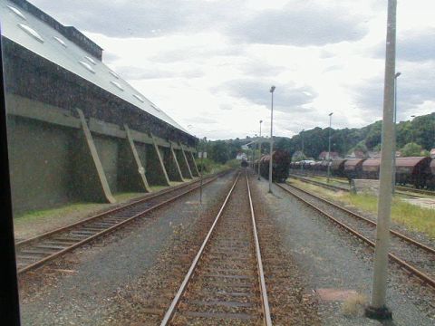 Zufahrt zu den Grubenanschlussbahnen