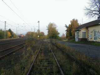 Bahnsteig Bahnhof Gtzenhof