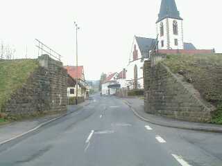Blick auf die Brücke