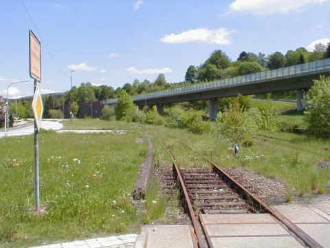 Zufahrt zur Panzerverladung