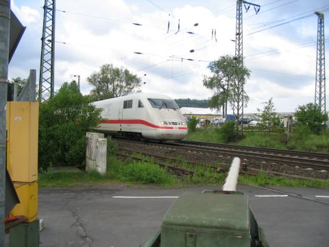 Bahnbergang in Wchtersbach