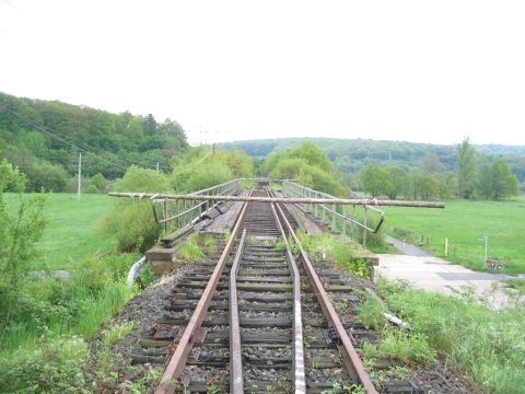 Flutbrcke ber die Kinzig